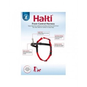 Imbracatura per Cani Company of Animals Halti Nero/Rosso Taglia M (58-86 cm)