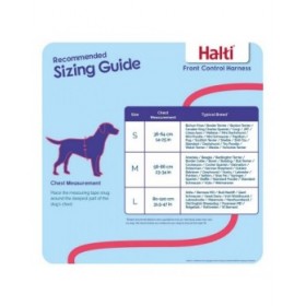 Imbracatura per Cani Company of Animals Halti Nero/Rosso Taglia M (58-86 cm)