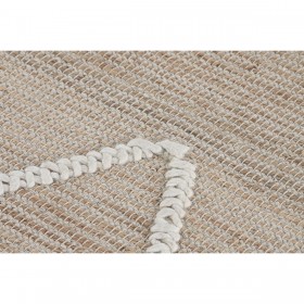 Tappeto Home ESPRIT Bianco Naturale Boho 160 x 230 x 1 cm