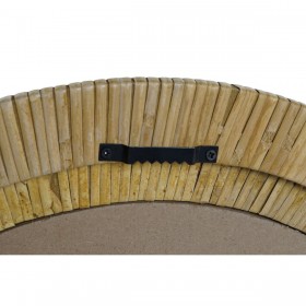 Specchio da parete Home ESPRIT Naturale Città 60,5 x 5 x 60,5 cm