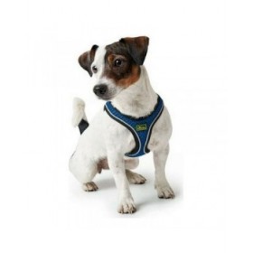 Imbracatura per Cani Hunter Hilo-Comfort Azzurro Taglia M/L (58-63 cm)
