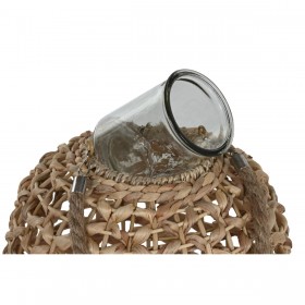 Portacandele Home ESPRIT Naturale Metallo 28 x 28 x 42 cm