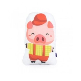 Cuscino HappyFriday Mr Fox Multicolore Maiale 40 x 30 cm