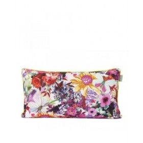 Fodera per cuscino HappyFriday HF Living Flowery Multicolore 50 x 30 cm