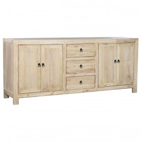 Credenza Home ESPRIT Naturale Legno Riciclato Legno di olmo 200 x 45 x 85 cm