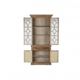 Stand Espositore Home ESPRIT Naturale Legno Riciclato Legno di olmo 100 X 45 X 220 cm