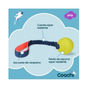 Giocattolo da allenamento Coachi TUGGI BALL Azzurro