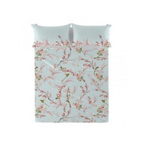 Lenzuolo Superiore HappyFriday Chinoiserie  Multicolore 210 x 270 cm (asiatico/oriental)