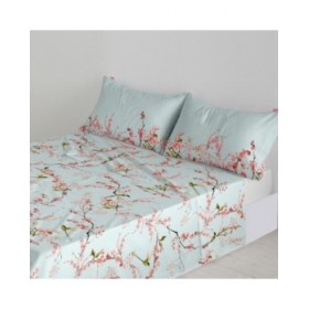 Lenzuolo Superiore HappyFriday Chinoiserie  Multicolore 210 x 270 cm (asiatico/oriental)