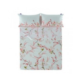 Lenzuolo Superiore HappyFriday Chinoiserie  Multicolore 210 x 270 cm (asiatico/oriental)