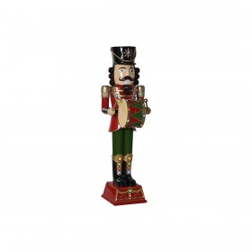 Decorazione Natalizia Home ESPRIT Multicolore Musicale Schiaccianoci 38 X 45 X 122 cm