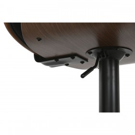 Sgabello Home ESPRIT Nero Legno 52 X 51,5 X 96 cm