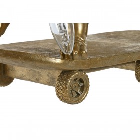 Lampada da tavolo Home ESPRIT Dorato Resina 220 V 45 X 23 X 34 cm
