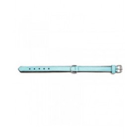 Collare per Cani Gloria 30 cm Trapunta Pelle Azzurro