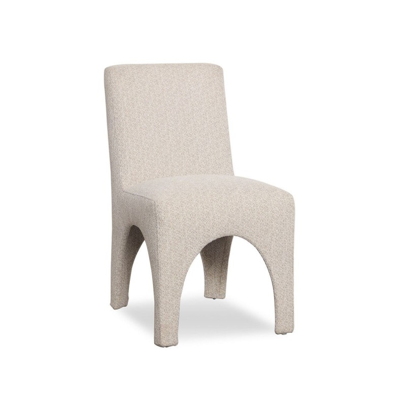 Sedia da Sala da Pranzo Home ESPRIT Grigio chiaro Poliestere 48 X 69 X 90 cm