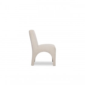 Sedia da Sala da Pranzo Home ESPRIT Grigio chiaro Poliestere 48 X 69 X 90 cm