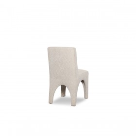 Sedia da Sala da Pranzo Home ESPRIT Grigio chiaro Poliestere 48 X 69 X 90 cm