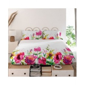 Lenzuolo Superiore HappyFriday Cassia Multicolore 260 x 270 cm