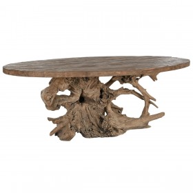 Tavolo da Pranzo Home ESPRIT Naturale teak 240 X 120 X 78 cm