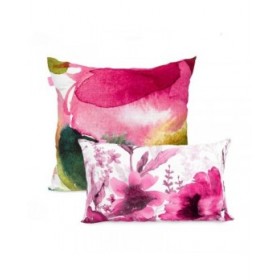 Set di copricuscini HappyFriday Cassia Multicolore 2 Pezzi