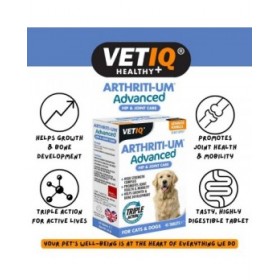 Integratori e vitamine Mark & Chappell VETIQ ARTHRITI-UM ADVANCED