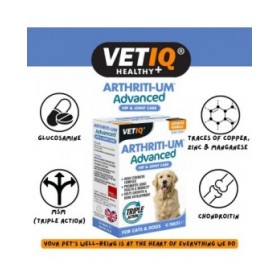 Integratori e vitamine Mark & Chappell VETIQ ARTHRITI-UM ADVANCED