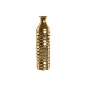 Vaso Home ESPRIT Dorato Metallo Moderno 13 X 13 X 51,5 cm