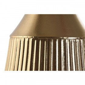 Vaso Home ESPRIT Dorato Metallo Moderno 29 x 29 x 71 cm