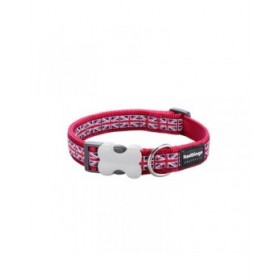 Collare per Cani Red Dingo STYLE UNION JACK FLAG 31-47 cm