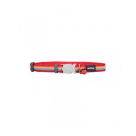 Collare per Cani Red Dingo STYLE RAINBOW 41-63 cm