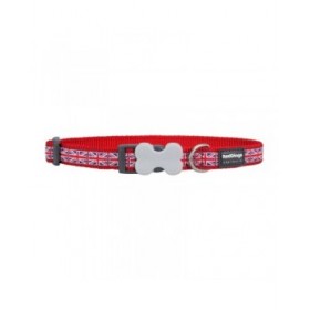 Collare per Cani Red Dingo STYLE UNION JACK FLAG 41-63 cm