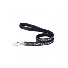 Guinzaglio per Cani Red Dingo Diamond 1,2 m Nero 1.2 x 120 cm