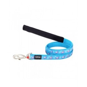Guinzaglio per Cani Red Dingo Flamingo 1,2 m Turchese 1.2 x 120 cm