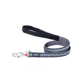 Guinzaglio per Cani Red Dingo STYLE MODERN ON COOL GREY 15mm x 120 cm