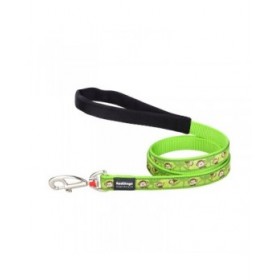 Guinzaglio per Cani Red Dingo STYLE MONKEY LIME GREEN 2 x 120 cm