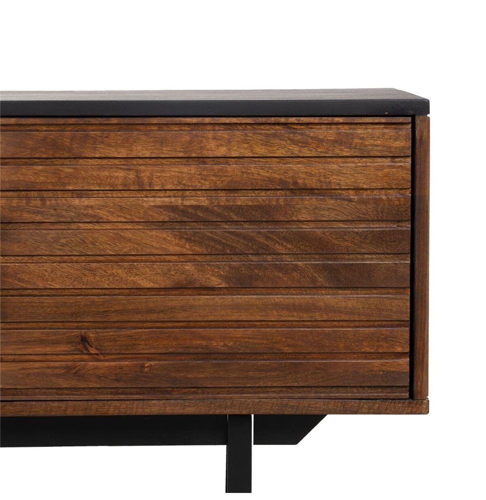 Lampadario Home ESPRIT Ferro teak 160 x 30 x 40 cm