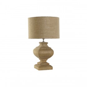 Lampada da tavolo Home ESPRIT Naturale Juta Legno 50 W 220 V 36 x 36 x 58 cm