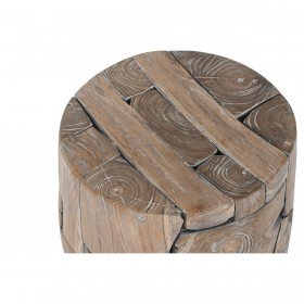 Tavolo aggiuntivo Home ESPRIT Naturale 40 x 40 x 45 cm