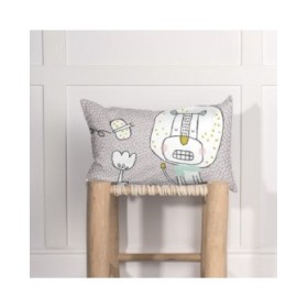 Fodera per cuscino HappyFriday Moshi Moshi Best Buddies Multicolore 50 x 30 cm