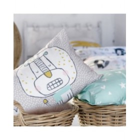 Fodera per cuscino HappyFriday Moshi Moshi Best Buddies Multicolore 50 x 30 cm