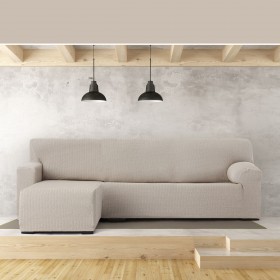 Rivestimento per chaise longue a braccio corto sinistra Eysa JAZ Beige 120 x 120 x 360 cm