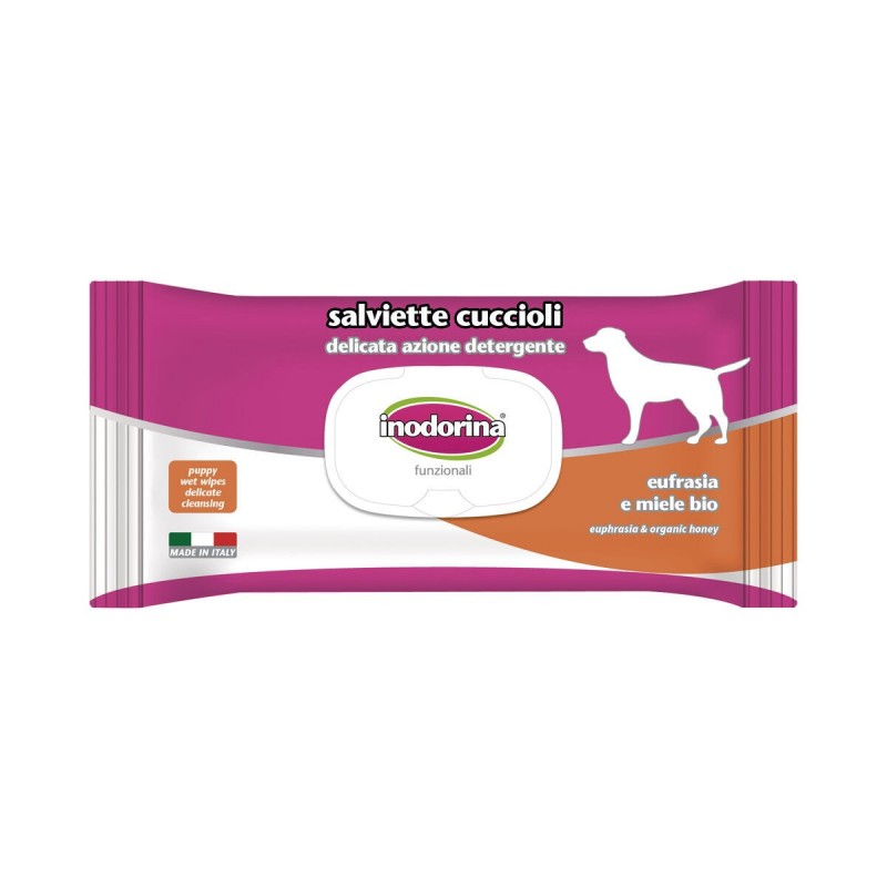 Salviettine Inumidite per Animali Domestici Inodorina 40 Unità
