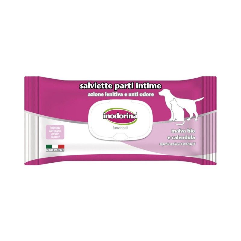 Salviettine Inumidite per Animali Domestici Inodorina 40 Unità
