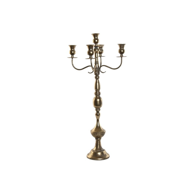 Candelabro Home ESPRIT Dorato Metallo 38,5 X 38,5 X 80 cm