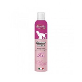 Shampoo per animali domestici Inodorina 300 ml Schiuma Aloe Vera