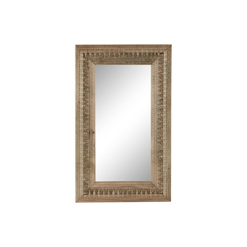 Specchio da parete Home ESPRIT Naturale 90 X 4 X 150 cm