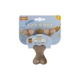 Giocattolo da mordere per cani Nylabone Marrone Burro Di Arachidi S