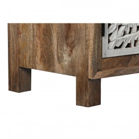 Credenza Home ESPRIT Bianco Naturale Legno di mango 180 x 40 x 90 cm