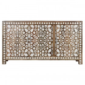 Credenza Home ESPRIT Bianco Naturale Legno di mango 165 x 40 x 90 cm