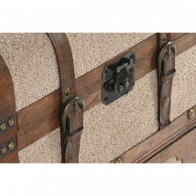 Cassettiera Home ESPRIT Marrone Beige Alpino 45 x 35 x 71,5 cm